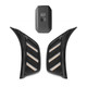 XKGlow Xkglow Xk-Vent-Rgb-Kit Amber Turn Signal Running Light For Jeep Fender Vent 