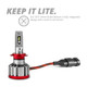 XKGlow Xkglow Xk045004-H7 App Controlled Rgb Devil Eye Led Conversion Kit (H7 / White) 