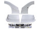 FIVESTAR Fivestar Md3 Evolution Dlm Combo Chevy Ss White 