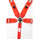 Racequip Red Camlock 5-Point Harness