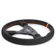  MPI 14" 6-Bolt Off-Road Steering Wheel - 2X Ip67 Push Buttons 