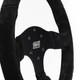  MPI 13" 6-Bolt D-Shaped Suede Steering Wheel - All Black 