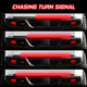 XKGlow XK041023 60" 3rd Gen Amber/White LED Tailgate Light Bar w/ Turn Signal