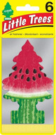  Little Trees 60320-12PACK-6CTS Watermelon Hanging Air Freshener for Car & Home 12 Pack! 