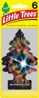  Little Trees U6P-67303-72PACK-6CTS Supernova Hanging Air Freshener for Car & Home 72 Pack! 