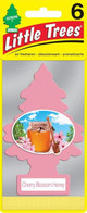  Little Trees 60476 Cherry Blossom Honey Air Freshener for Car & Home 6 Pack! 