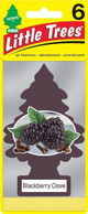  Little Trees U6P-67343-96PACK-6CTS Blackberry Clove Hanging Air Freshener for Car/Home 96 Pack 