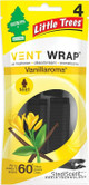  Little Trees CTK-52732-24-36PACK-4CTS Vanillaroma Scent Air Freshener Vent Wrap for Car & Home - 36 Pack! 