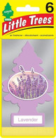  Little Trees 60435-24PACK-6CTS Lavender Scent Hanging Air Freshener for Car & Home 24 Pack! 