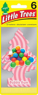  Little Trees 60348-24PACK-6CTS Bubble Gum Hanging Air Freshener for Car & Home 24 Pack! 