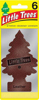  Little Trees U6P-60290-48PACK-6CTS Leather Scented Hanging Air Freshener for Car & Home 48 Pack! 