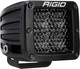 RIGID INDUSTRIES Rigid Industries D-Series Pro Spot Diffused Midnight Surface Mount | Pair For Universal Applications 