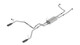 BORLA Borla 16-23 Nissan Titan S-Type Catback System - Black Tip 