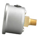  Autometer 1-1/2In Pressure Gauge 0-100Psi- White 