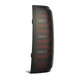  Alpharex 07-13 Chevy Silverado Luxx-Series Led Tail Lights - Black/Red 