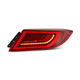  Alpharex 21-24 Toyota Gr86/Subaru Brz Luxx-Series Led Tail Lights - Vivid Red 