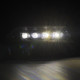  Alpharex 15-23 Dodge Charger Nova-Series Led Projector Headlights - Alpha Black 