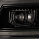  Alpharex 19-24 Ram 2500/3500 Luxx-Series Led Projector Headlights - Alpha Black 