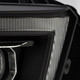  Alpharex 10-13 Toyota 4Runner Luxx-Series Projector Headlights - Black 