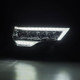  Alpharex 14-23 Toyota 4Runner Mk Ii Nova-Series Led Projector Headlights - Chrome 