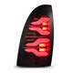  Alpharex 05-15 Toyota Tacoma Luxx-Series Led Tail Lights - Black 