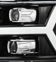  Alpharex 07-13 Chevrolet Silverado Luxx-Series Led Projector Headlights - Jet Black 
