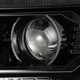  Alpharex 12-15 Toyota Tacoma Luxx-Series Led Projector Headlights - Alpha Black 