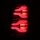  Alpharex 05-15 Toyota Tacoma Luxx-Series Led Tail Lights - Black/Red 