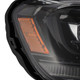  Alpharex 19-22 Ford Ranger Nova-Series Led Projector Headlights - Alpha Black 