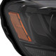  Alpharex 19-22 Ford Ranger Luxx-Series Led Projector Headlights - Alpha Black 