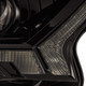  Alpharex 19-22 Ford Ranger Luxx-Series Led Projector Headlights - Alpha Black 