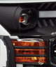  Alpharex 15-17 Ford F150 / 17-20 Ford F150 Raptor Luxx-Series Led Projector Headlights - Black 