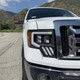  Alpharex 09-14 Ford F150 Nova-Series Led Projector Headlights - Jet Black 