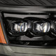  Alpharex 06-08 Dodge Ram Nova-Series Led Projector Headlights - Alpha Black 