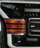  Alpharex 15-17 Ford F150 Pro-Series Halogen Projector Headlights - Jet Black 