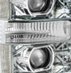  Alpharex 11-16 Ford Super Duty Pro-Series Halogen Projector Headlights - Chrome 