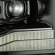  Alpharex 06-08 Dodge Ram Luxx-Series Led Projector Headlights - Alpha Black 
