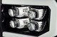  Alpharex 07-13 Gmc Sierra Nova-Series Led Projector Headlights - Jet Black 