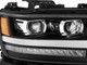  Alpharex 19-24 Ram 1500 Pro-Series Halogen Projector Headlights - Black 