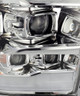  Alpharex 09-18 Ram Truck Mk Ii Pro-Series Halogen Projector Headlights - Chrome 
