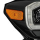  Alpharex 16-23 Toyota Tacoma Nova-Series Led Projector Headlights - Black 
