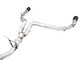  Awe Exhaust 0Fg Dual Rear Exit Catback Exhaust For 5Th Gen Ram 1500 5.7L (With Bumper Cutouts) - Diamond Black Tips 