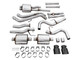  Awe Exhaust 0Fg Exhaust With Bashguard For 3Rd Gen Tacoma - Dual Diamond Black Tips 