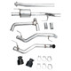  Awe Exhaust 0Fg Non-Resonated Catback For '21+ Ford F-150 Tremor (With Bumper Cutouts) - Diamond Black Tips 