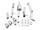  Awe Exhaust 0Fg Catback Dual Side Exit Exhaust For 4Th Gen Silverado/Sierra 1500 5.3L (Flat Bumper) - Chrome Silver Tips 