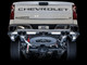  Awe Exhaust 0Fg Catback Split Rear Exit Exhaust For 4Th Gen Silverado/Sierra 1500 5.3L (With Bumper Cutouts) - Quad Chrome Silver Tips 
