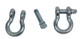  Fishbone Offroad Zinc Coated 3/4" D-Ring Set 