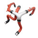  Injen 21-23 Ford Bronco 2.7L Ses Intercooler Pipes (Wrinkle Red) 