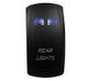 Dragonfire Racing Laser Etched Dual Led Rocker Switches