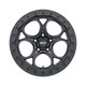 WELD RACING Weld Racing Ledge W108 17X9 / 5X127 / -12 Offset - Satin Black Finish 